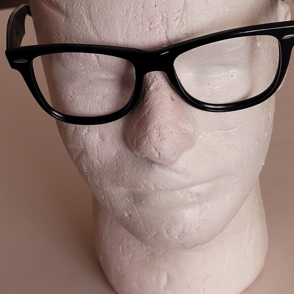 Vintage Ray Ban Wayfarer II Sunglasses Frames Only Black B&L 5022 Made In USA - Picture 6 of 12